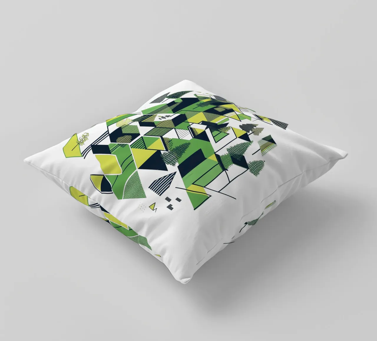 Green emerge 6 - icon cuscino da The Quiet Senju