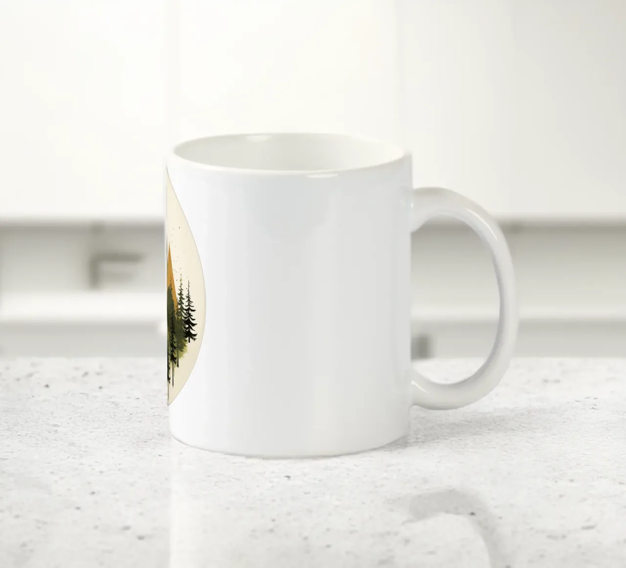 Green emerge 7 - icon tazza in ceramica da The Quiet Senju