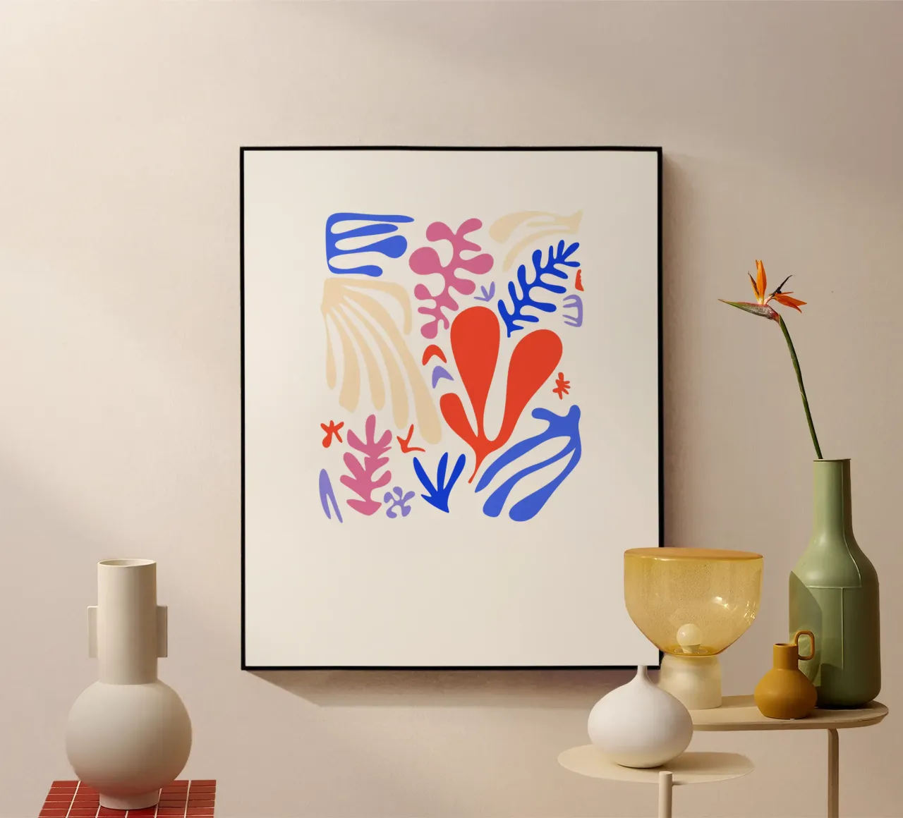 organic acrylic glass by Kika illu