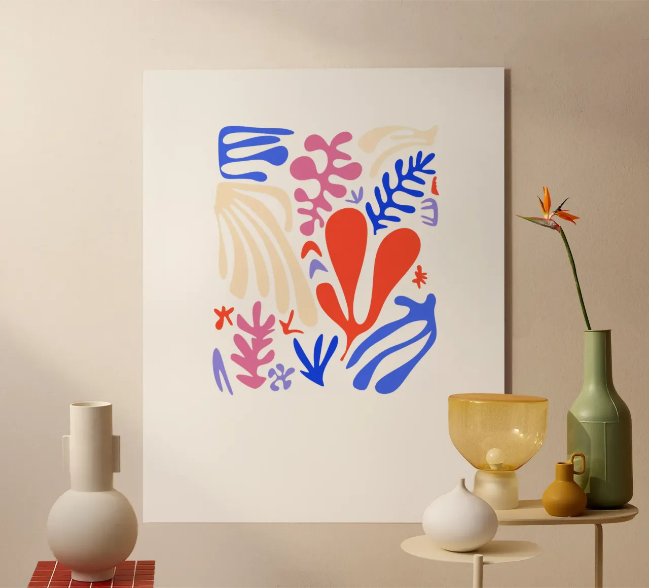 organic acrylic glass by Kika illu