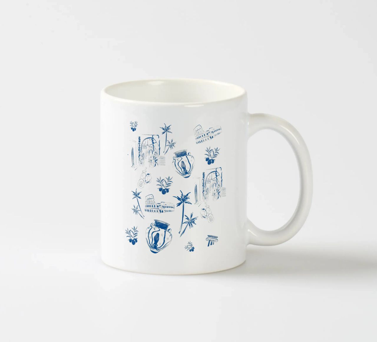 My Roman Empire tazza in ceramica da Kika illu