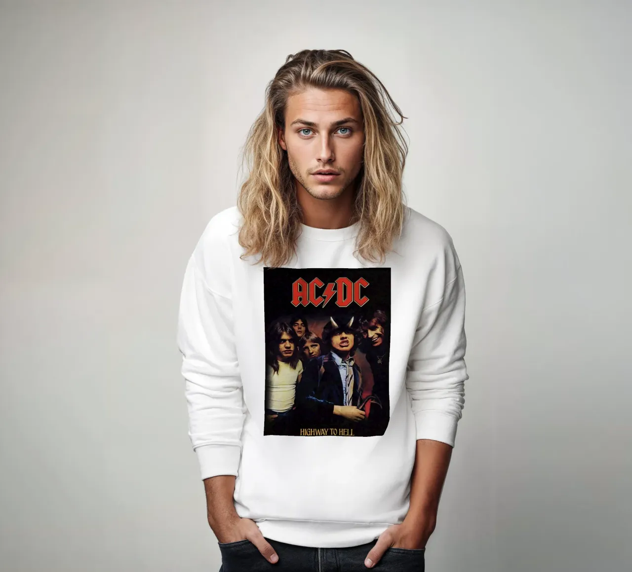 ACDC - Highway to Hell Sweatshirt von SoundStudio