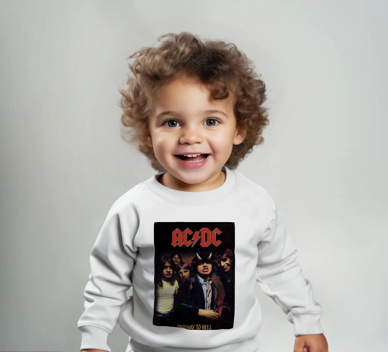 ACDC - Highway to Hell felpa neonato da SoundStudio
