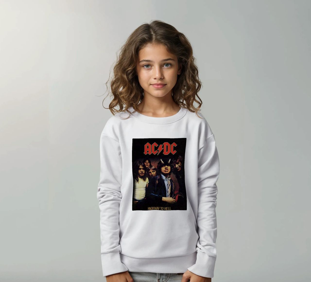 ACDC - Highway to Hell felpa bambino da SoundStudio