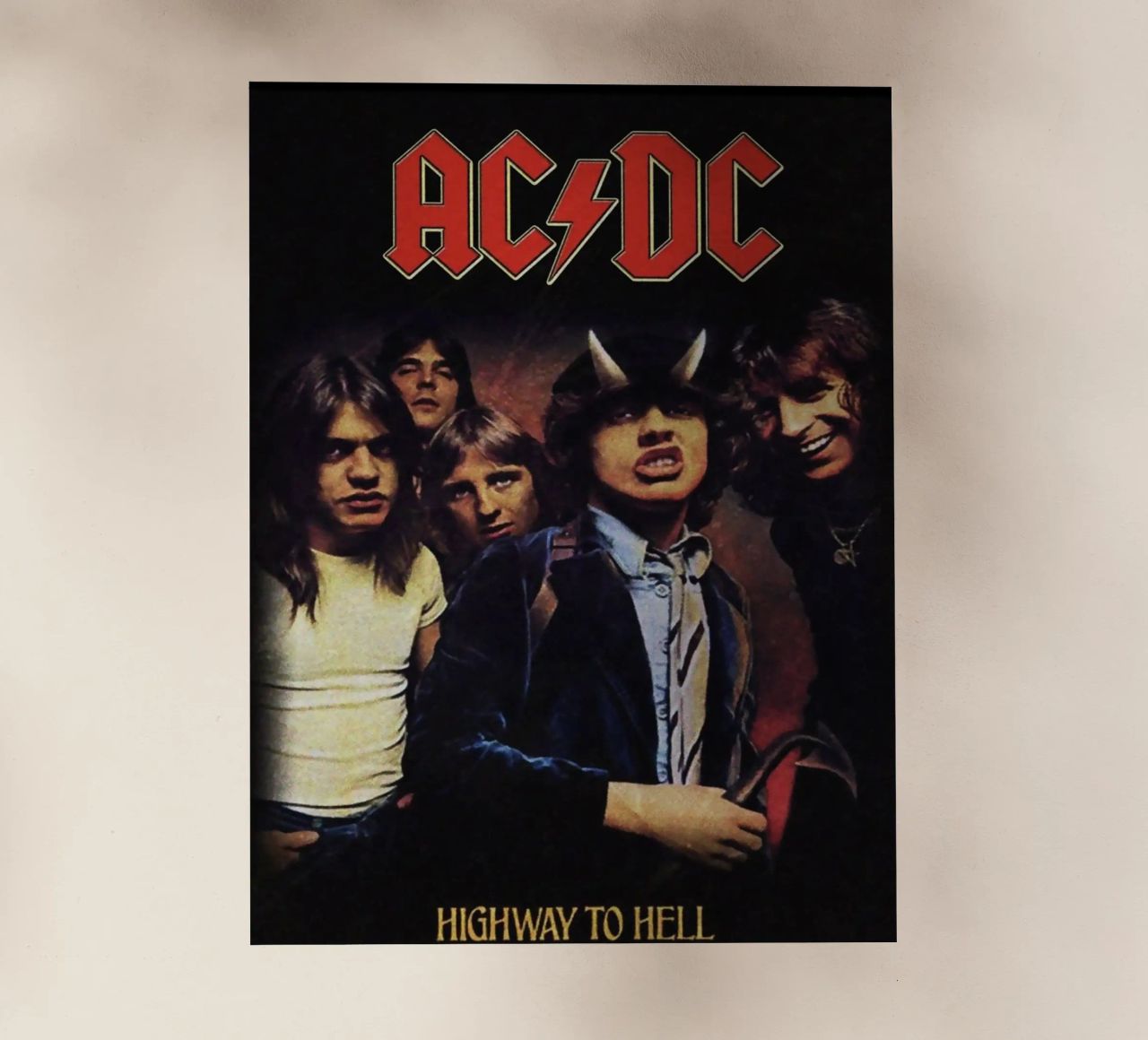 ACDC - Highway to Hell pellicola backlit da SoundStudio