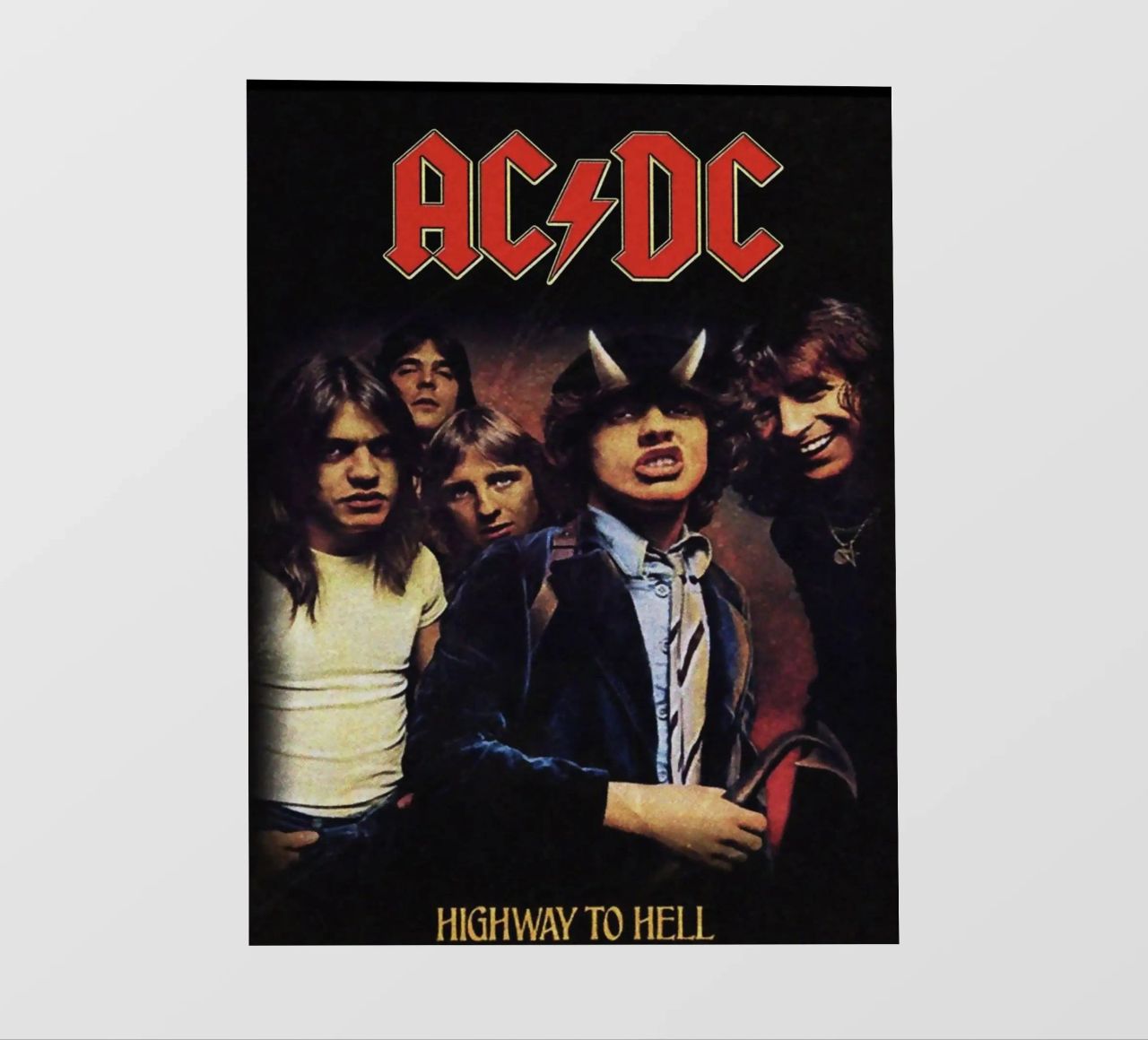 ACDC - Highway to Hell pellicola backlit da SoundStudio