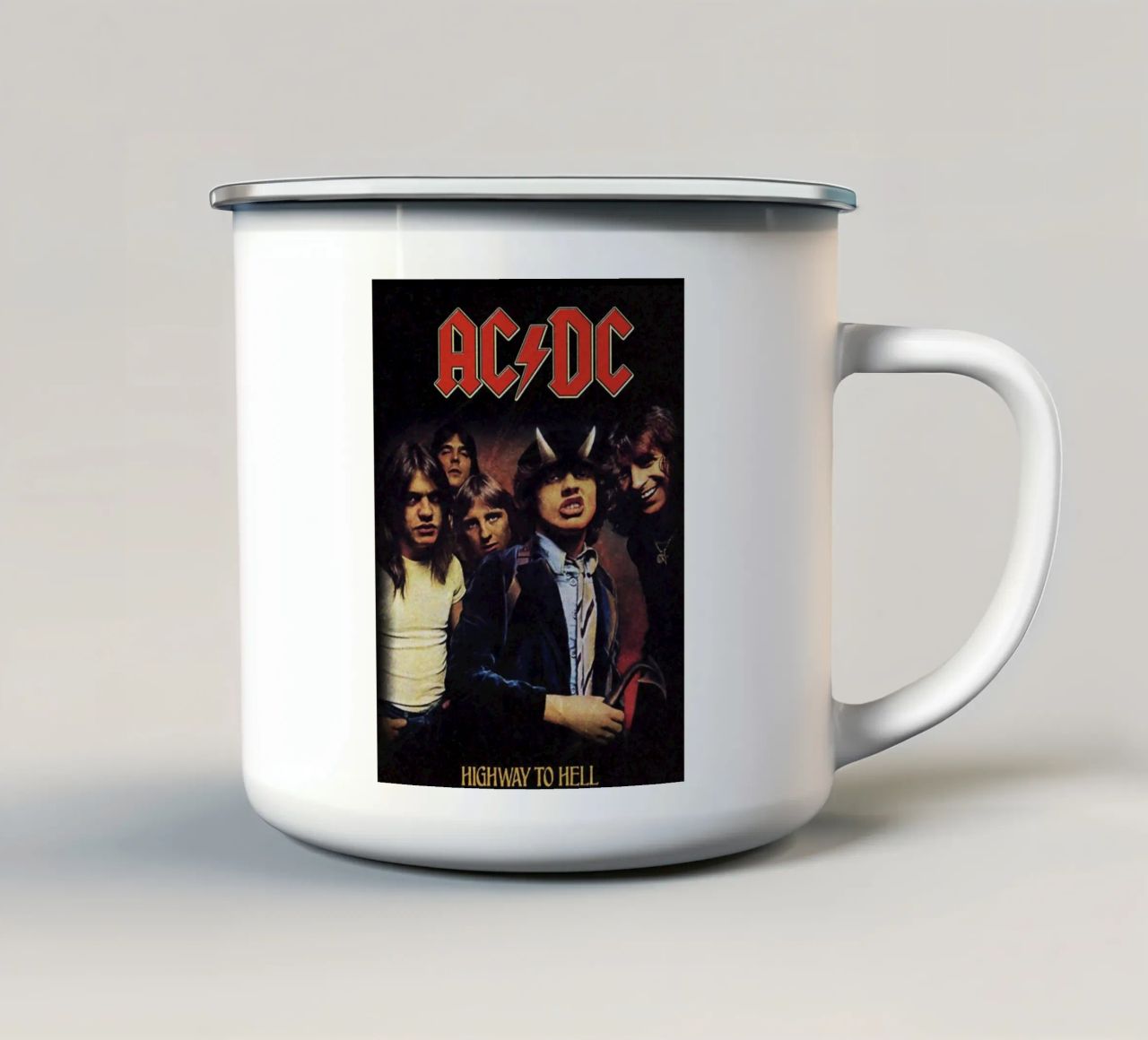 ACDC - Highway to Hell tazza in smalto da SoundStudio