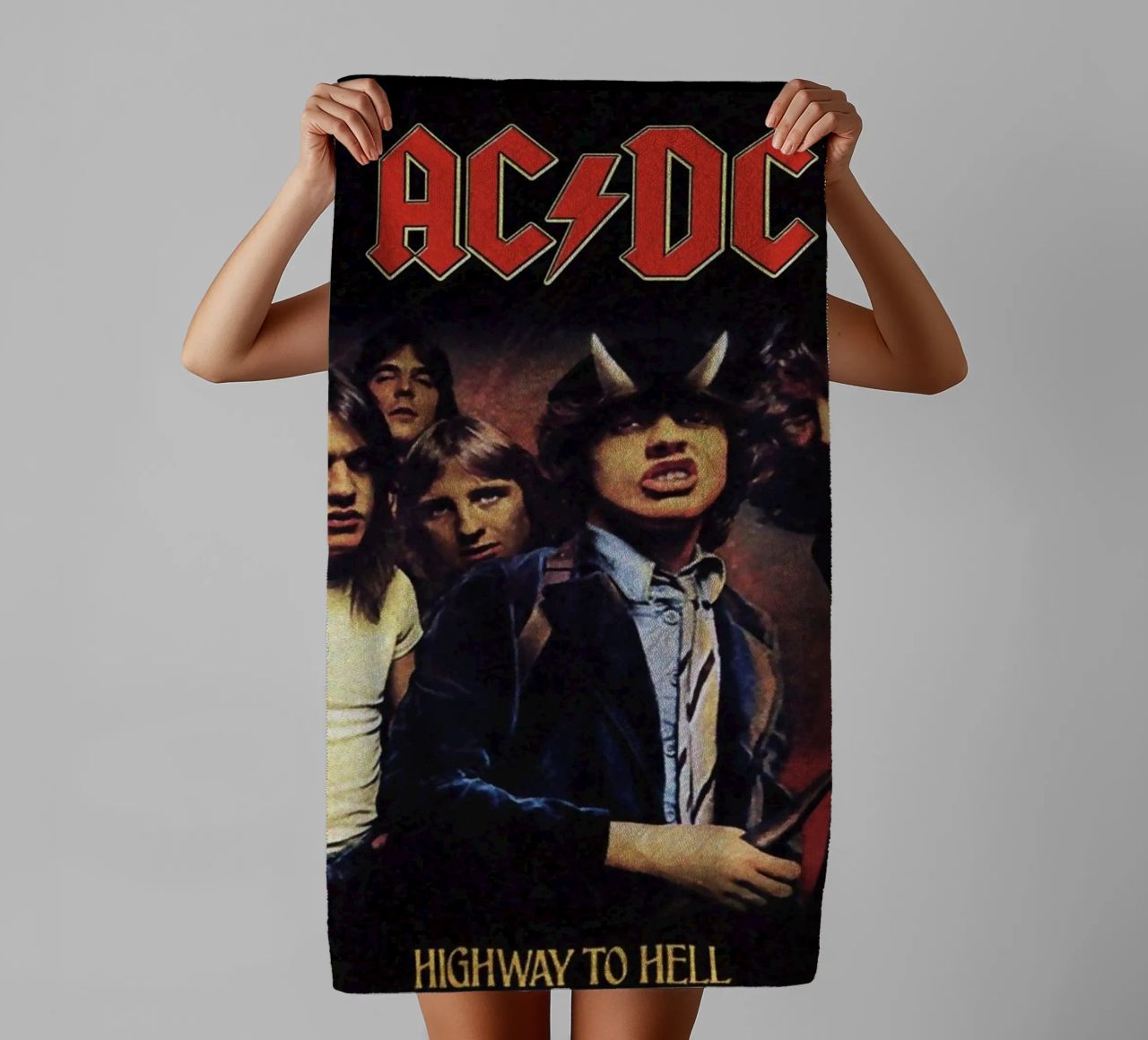 ACDC - Highway to Hell asciugamano da bagno da SoundStudio