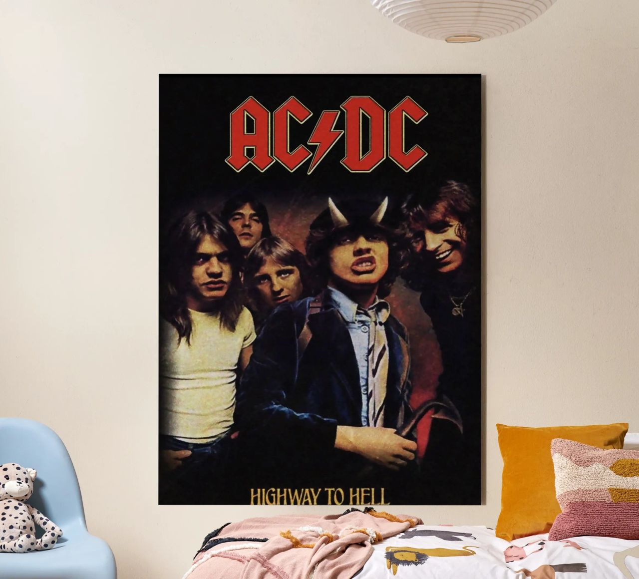 ACDC - Highway to Hell alluminio dibond da SoundStudio