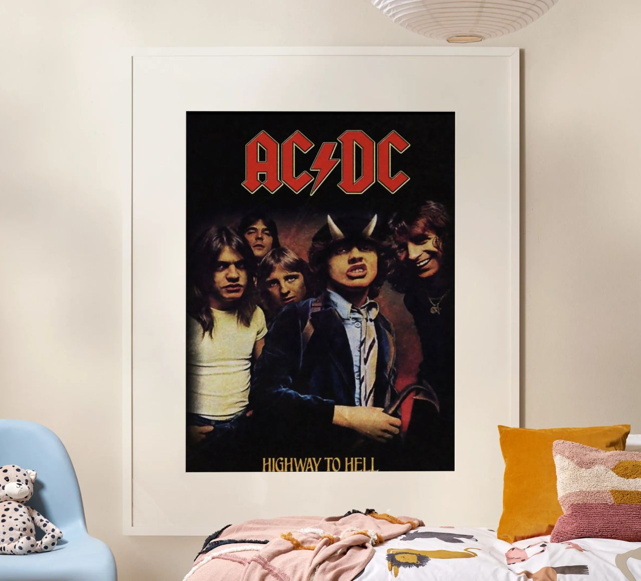 ACDC - Highway to Hell carta hahnemühle da SoundStudio