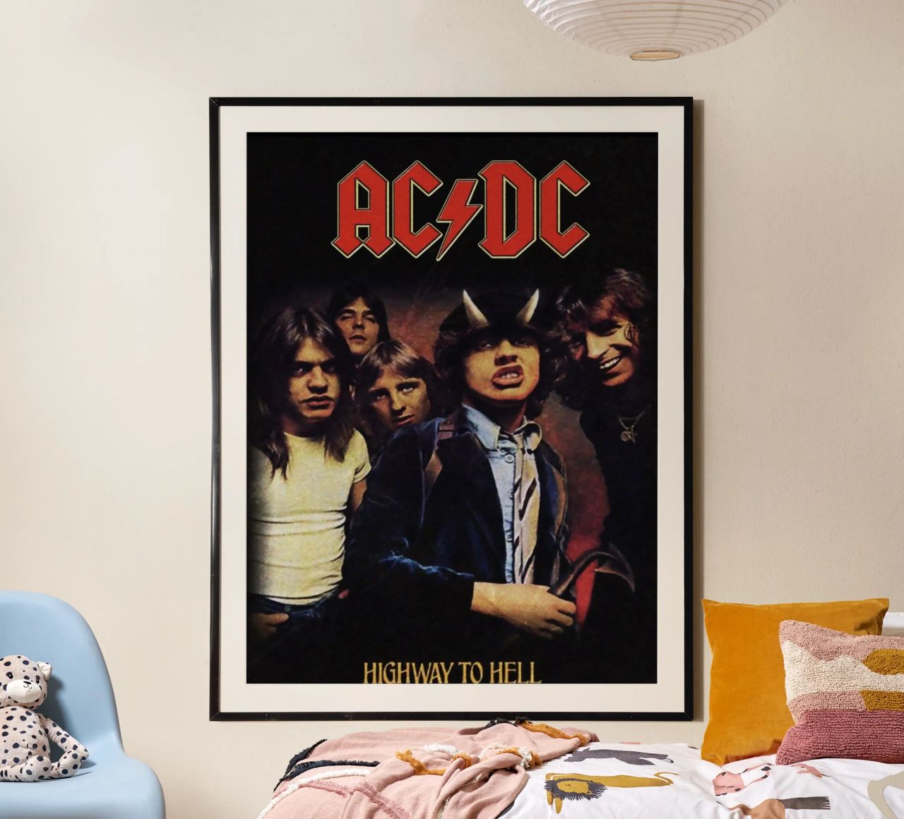 ACDC - Highway to Hell carta hahnemühle da SoundStudio