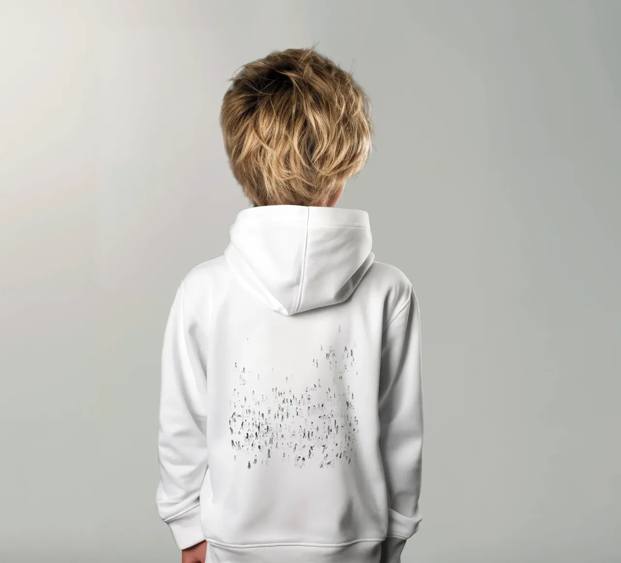 Crowdsurfer felpa bambino con cappuccio da Kunst und Kontrast