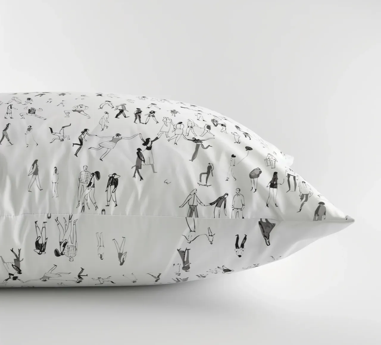 Crowdsurfer cuscino da Kunst und Kontrast