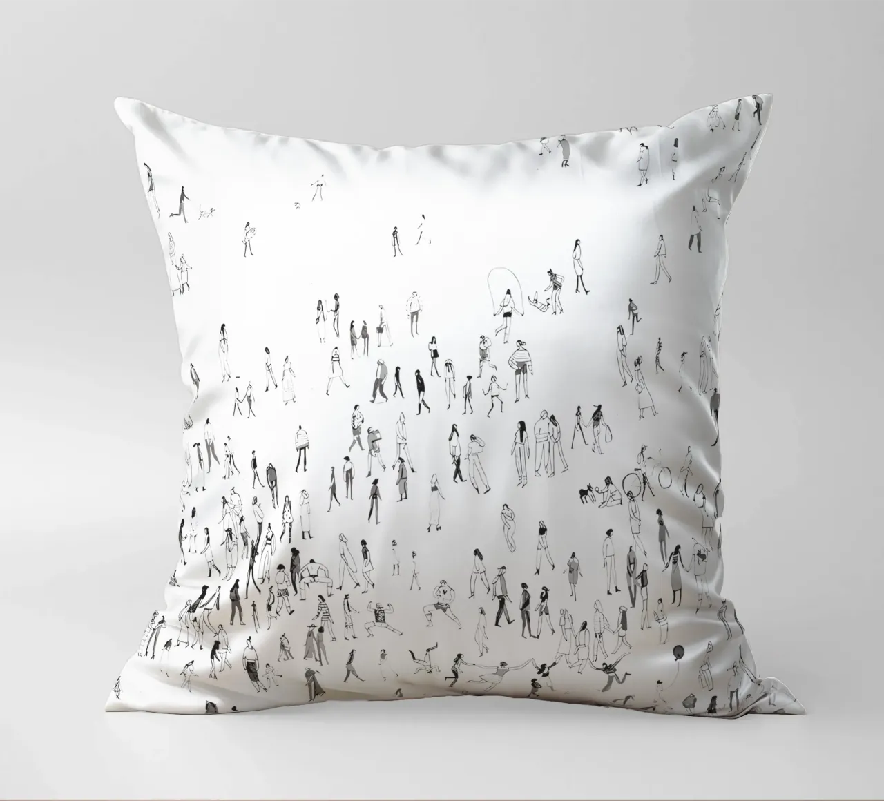 Crowdsurfer cuscino da Kunst und Kontrast