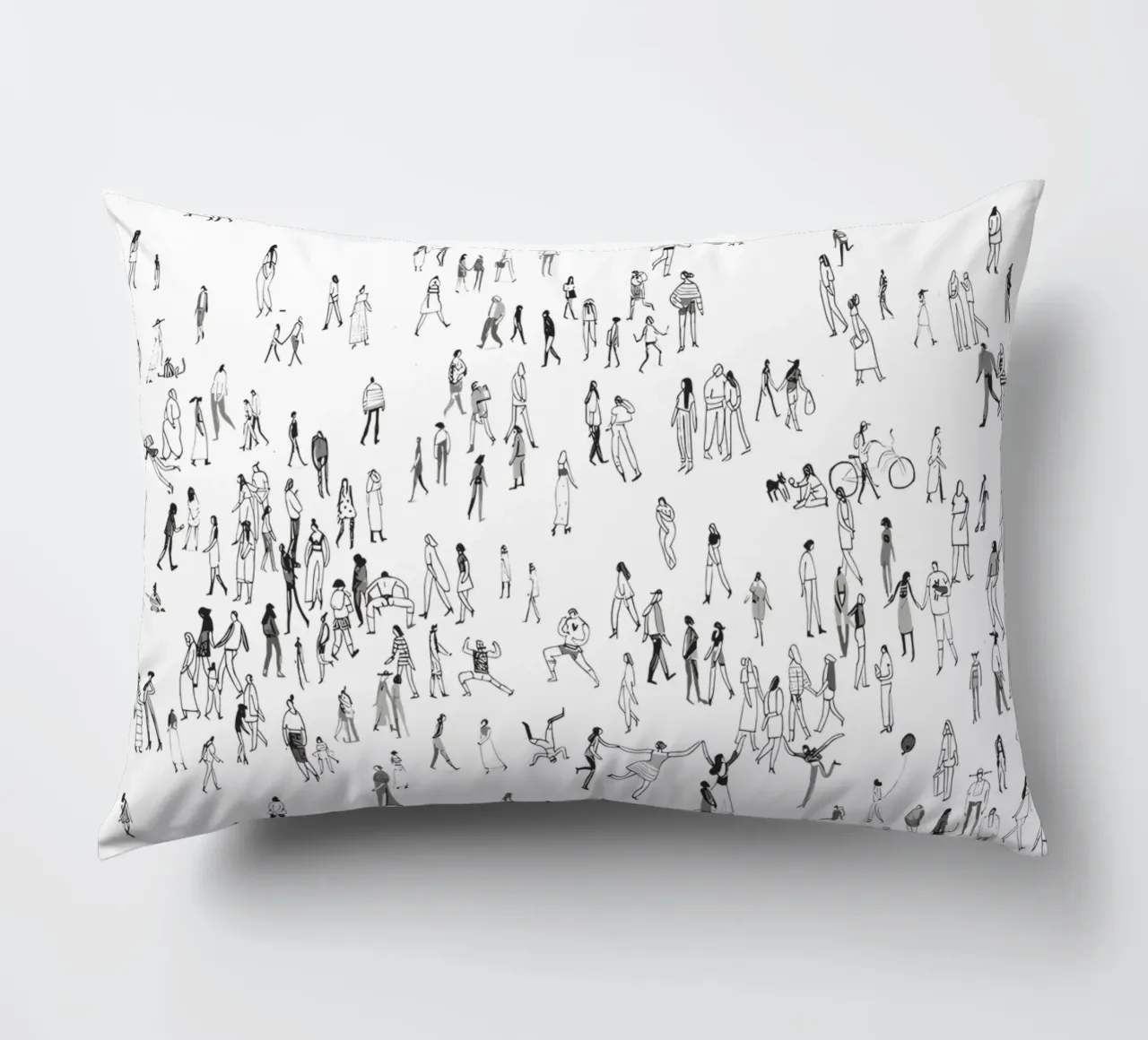Crowdsurfer cuscino da Kunst und Kontrast
