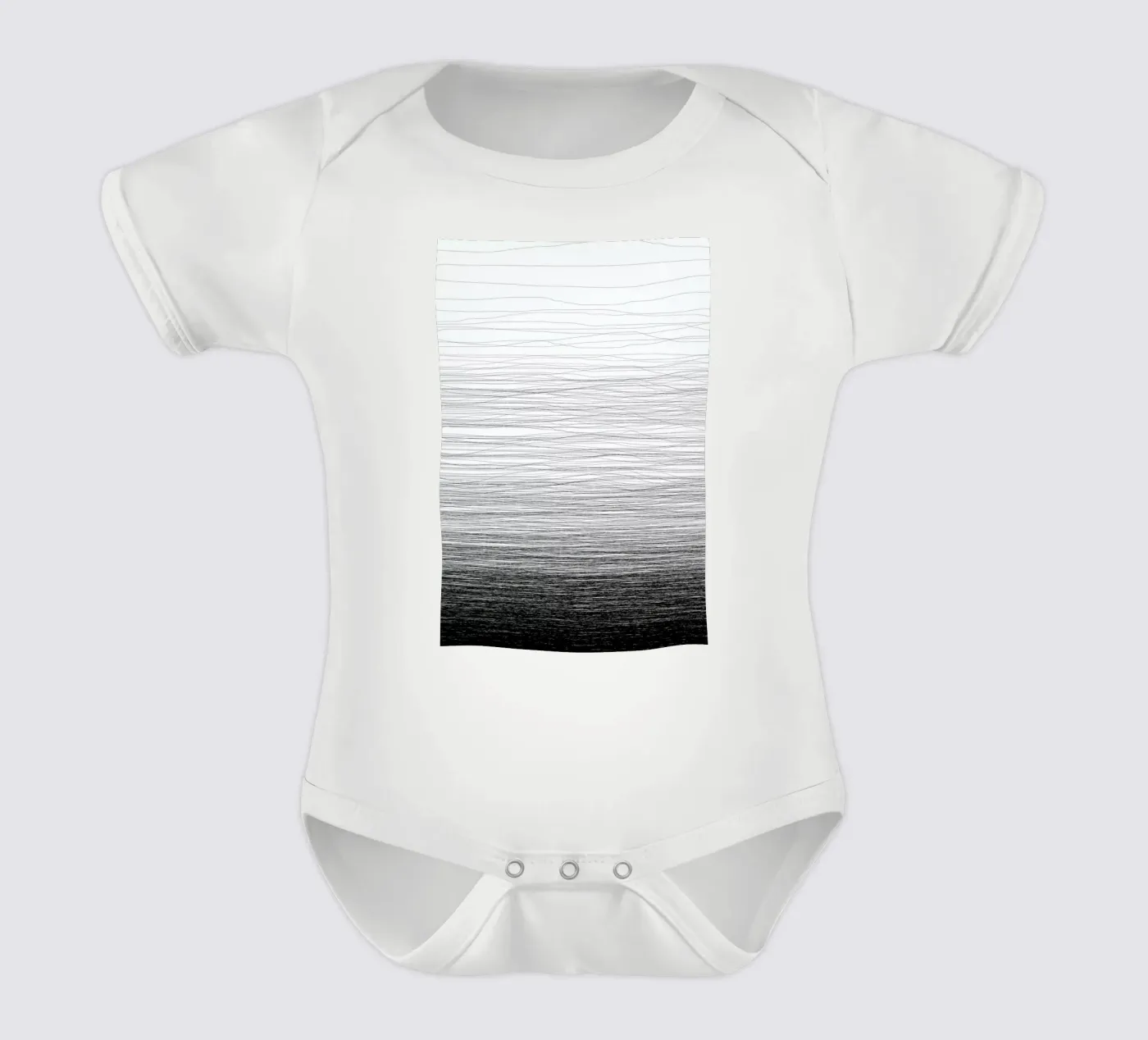 Fade Kurzarm Babybody von Studio Nahili