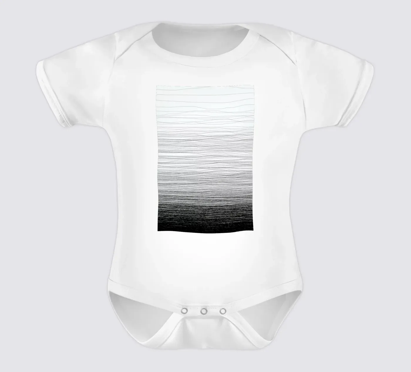 Fade Kurzarm Babybody von Studio Nahili