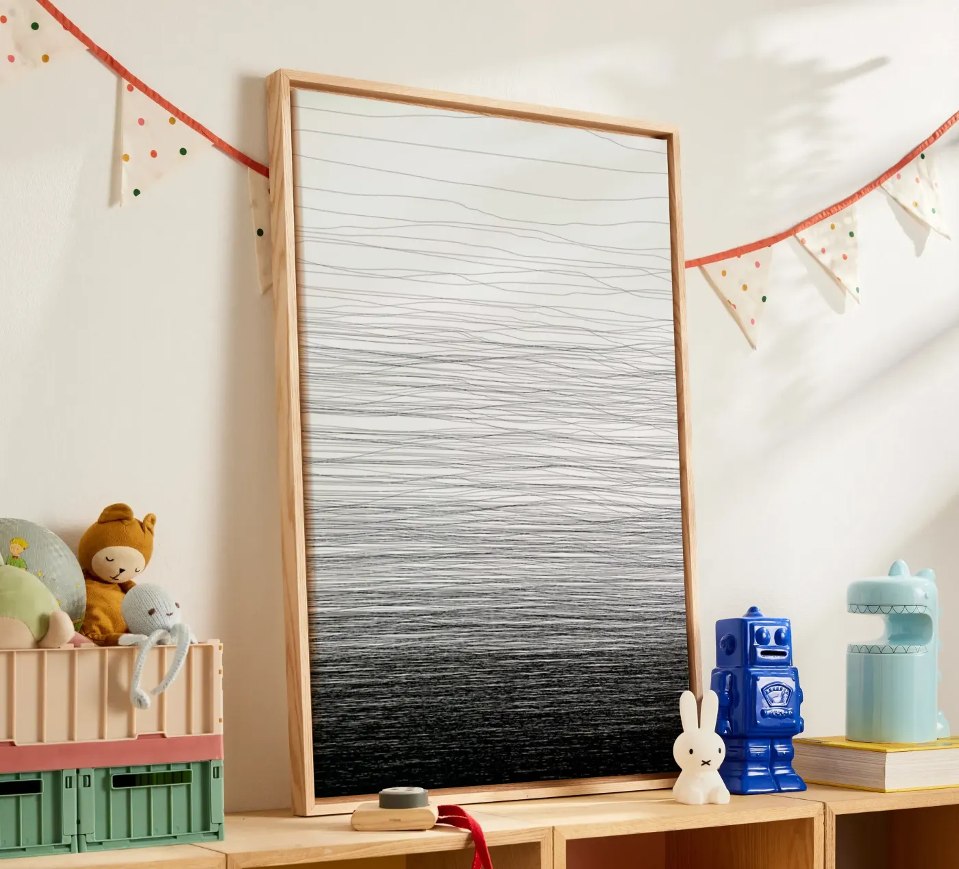 Fade canvas van Studio Nahili