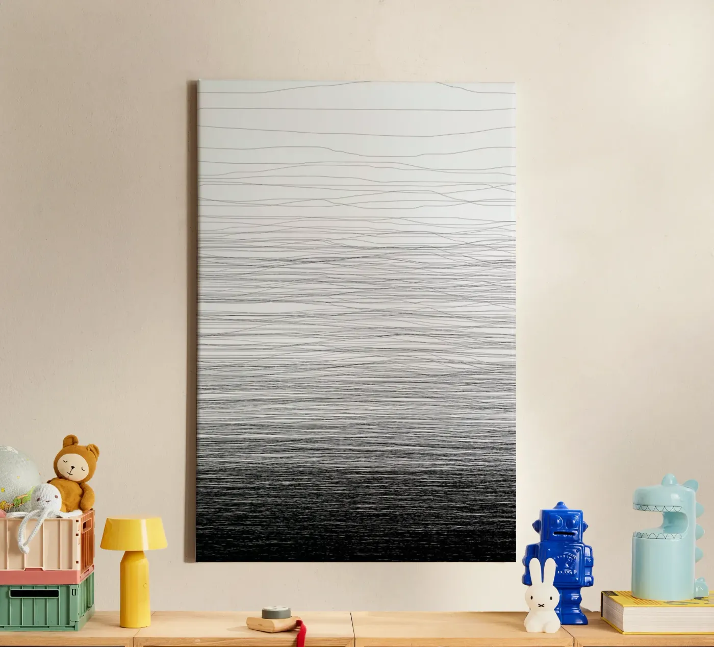 Fade canvas van Studio Nahili