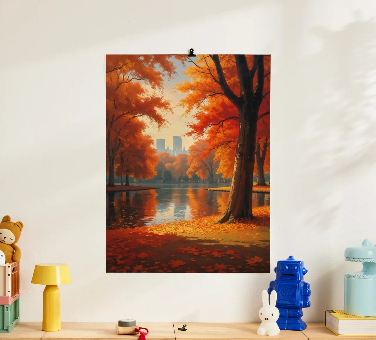 Hyde Park's Autumn Splendor Hahnemühle von AlbertKlee