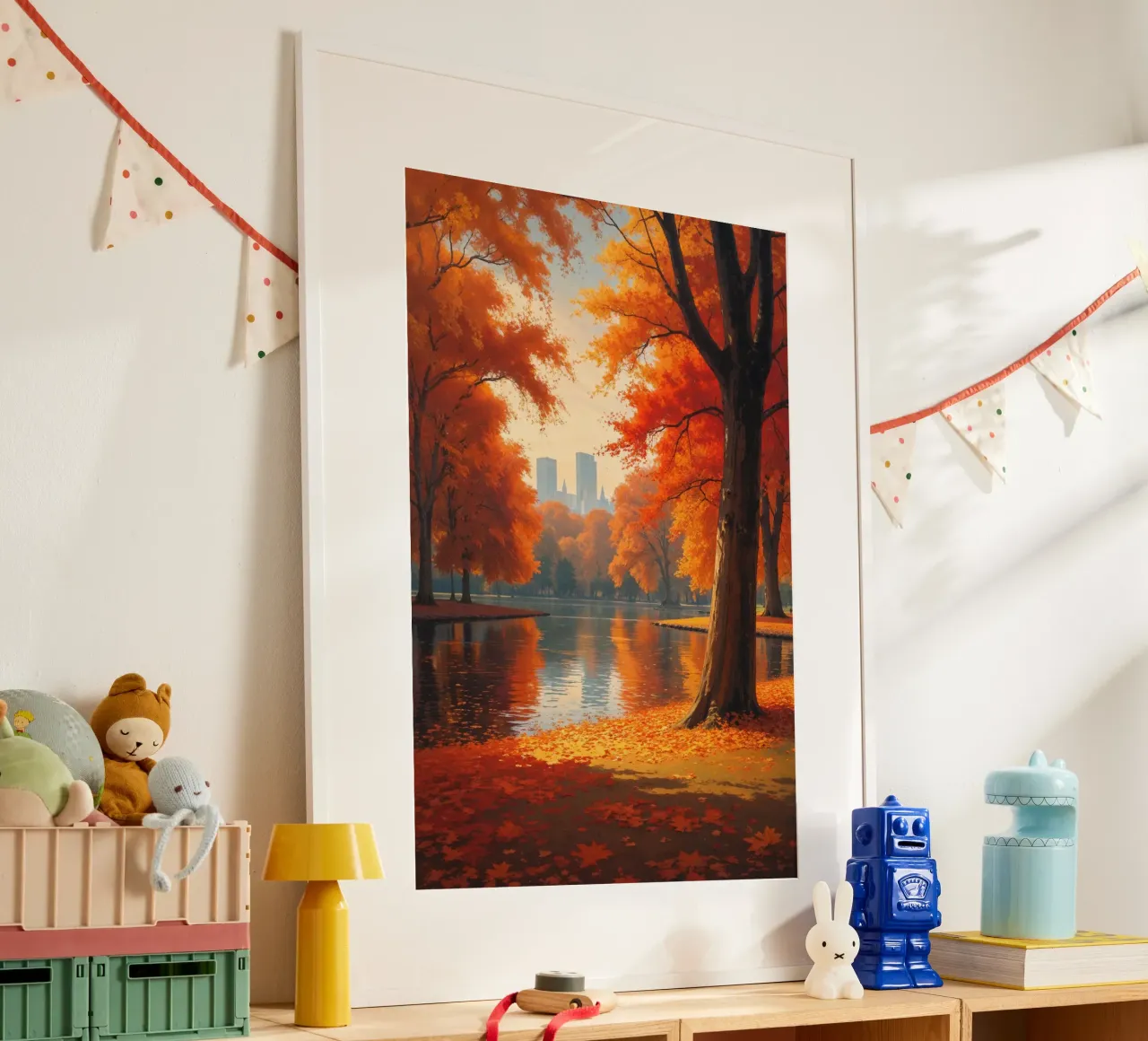 Hyde Park's Autumn Splendor Hahnemühle von AlbertKlee