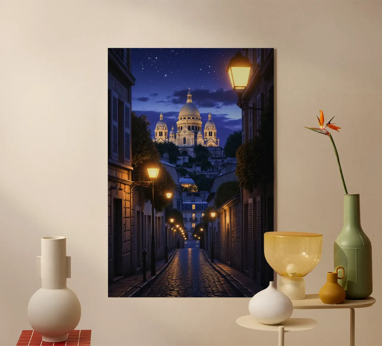 Montmartre Twilight Elegance plexiglass da AlbertKlee