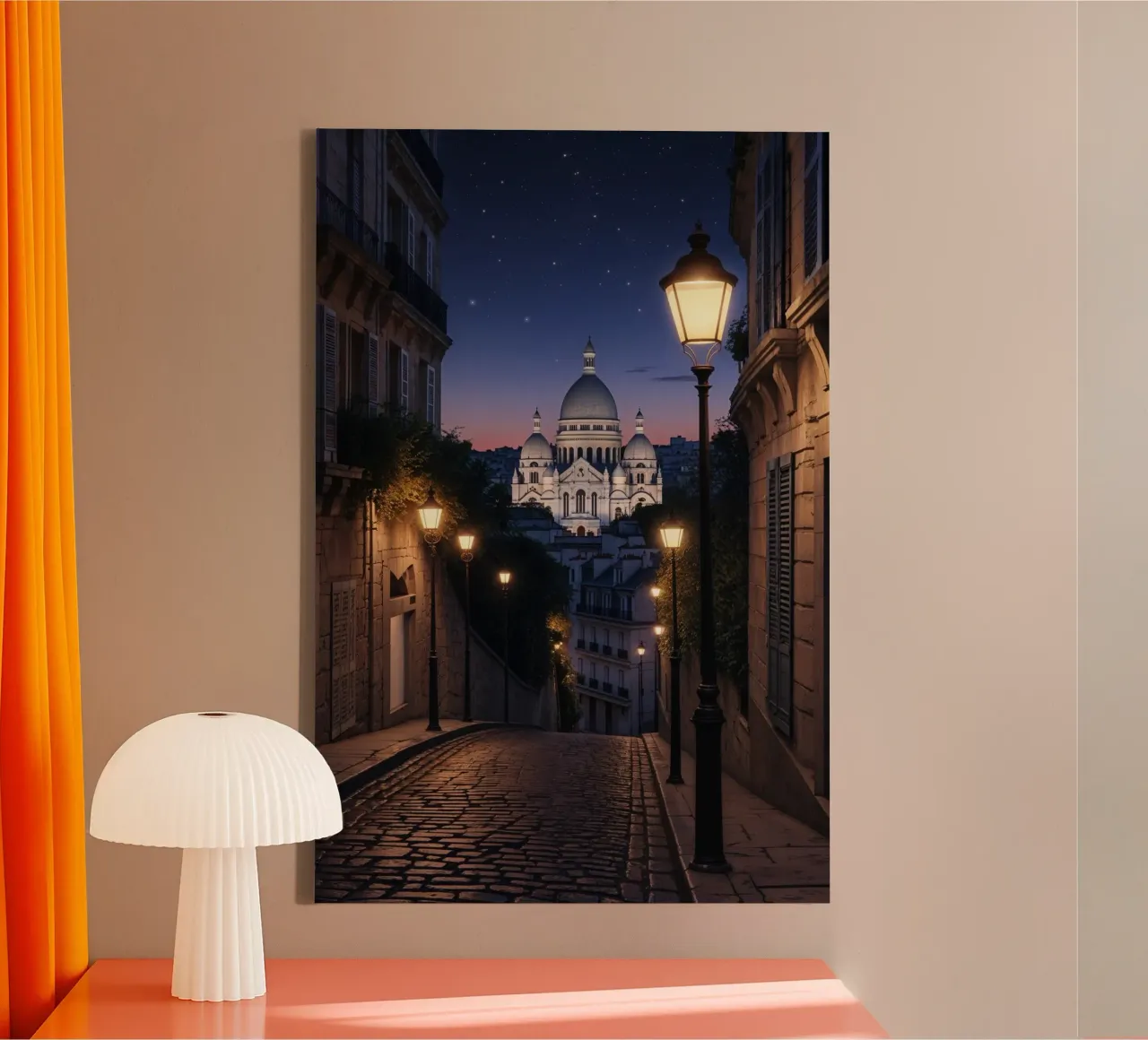 Parisian Twilight Glow tela da AlbertKlee