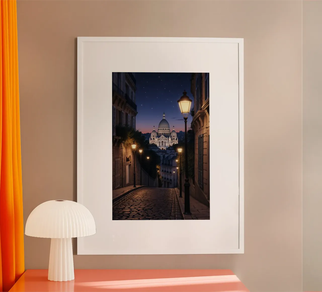 Parisian Twilight Glow poster da AlbertKlee