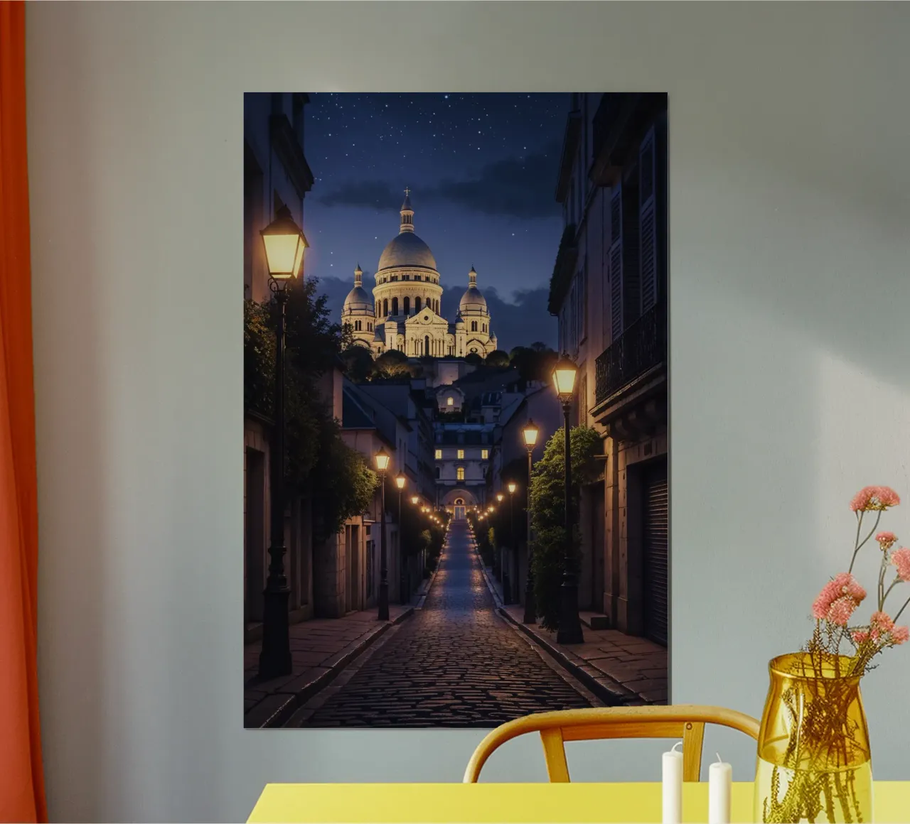Evening Serenity in Montmartre carta hahnemühle da AlbertKlee