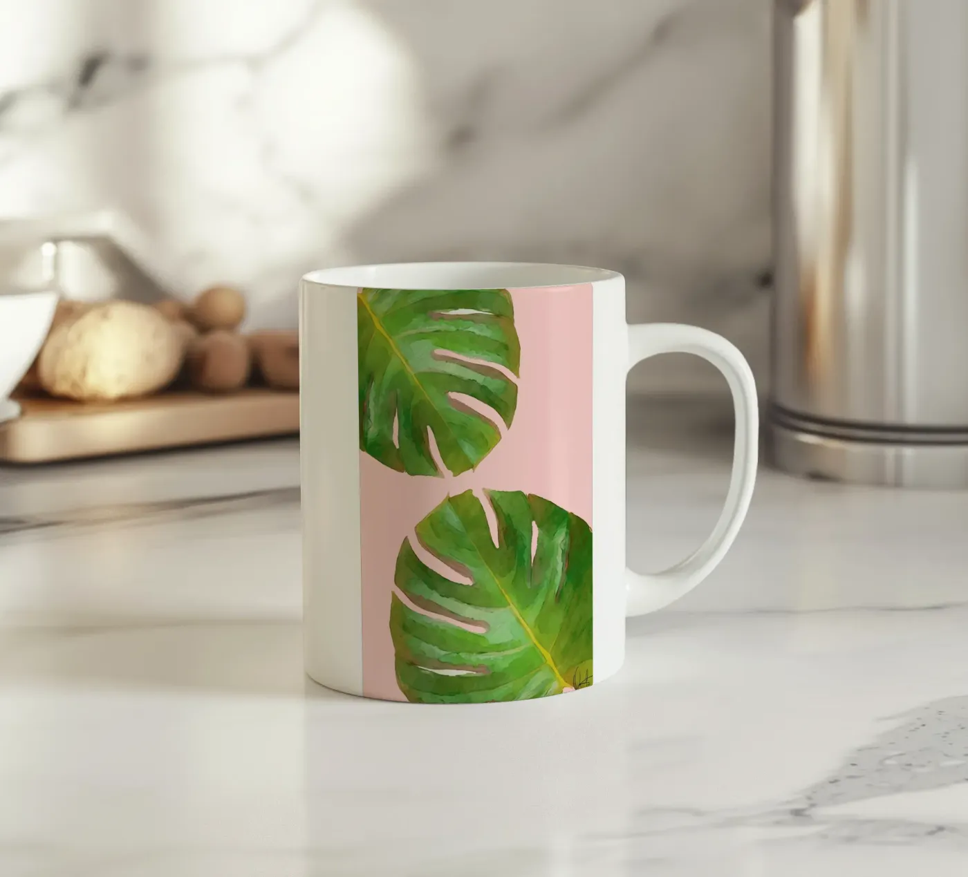 Tropico ceramic mug by Xchange Art Studio