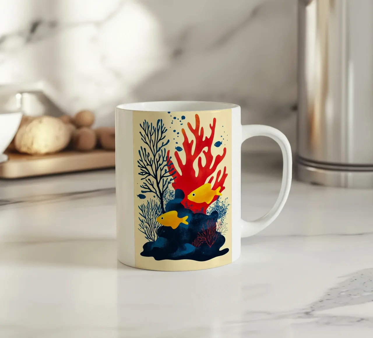 Armonia Sous-Marine tazza in ceramica da The Sea