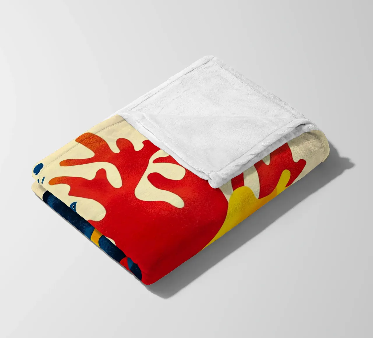 Harmonie Sous-Marine fleece blanket by The Sea
