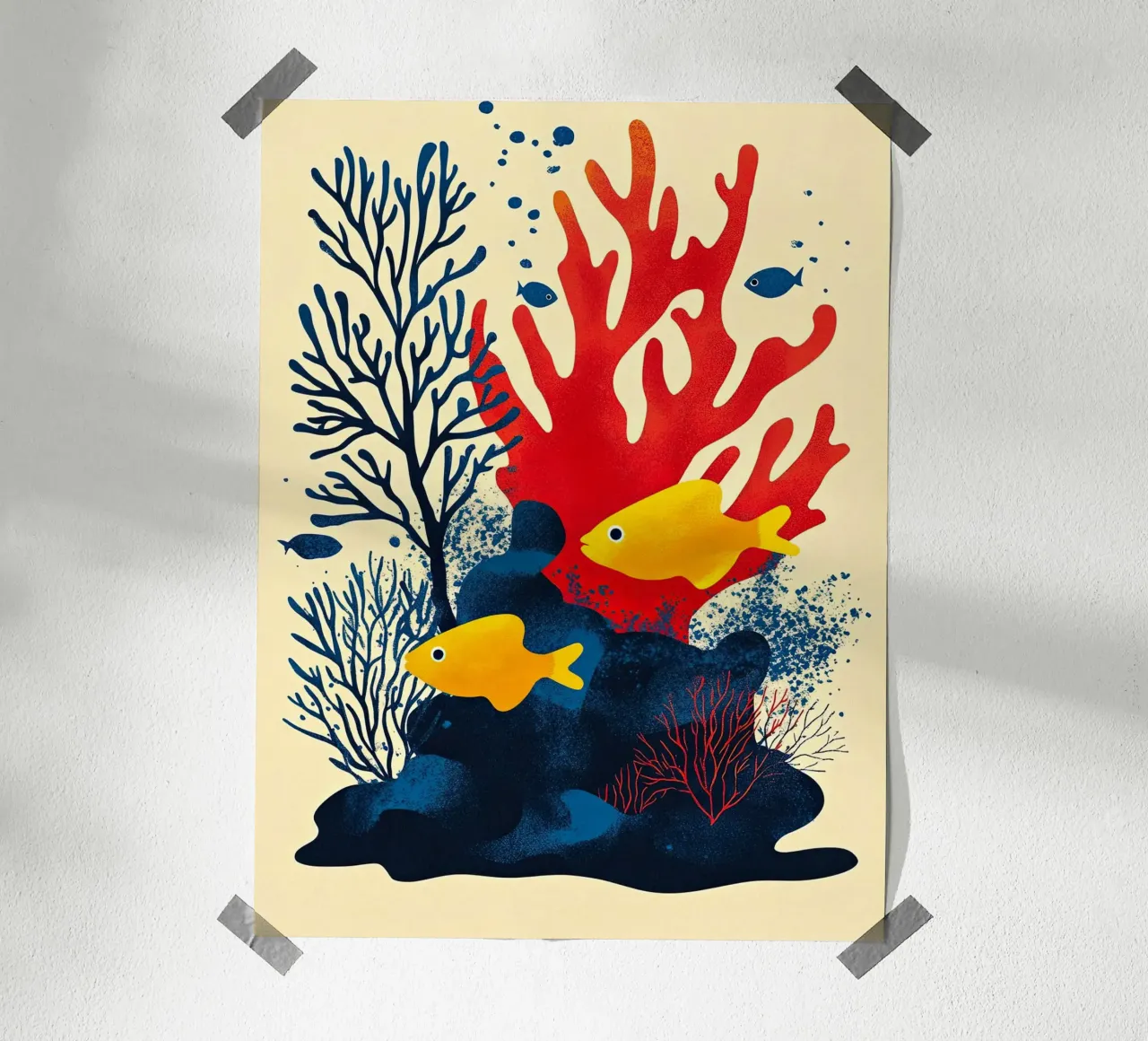 Unterwasserharmonie Hahnemühle von The Sea