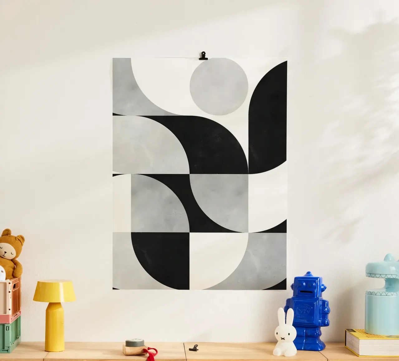 Danza en círculo en el minimalismo hahnemühle de Kunst und Kontrast