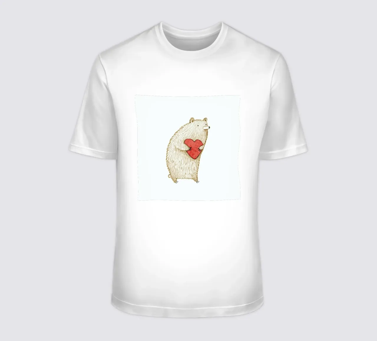 Bear With Heart t-shirt da Sophie Corrigan