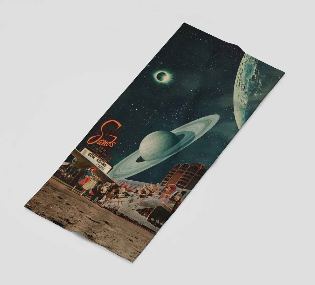 a postcard from year 2348 telo mare da Frank Moth