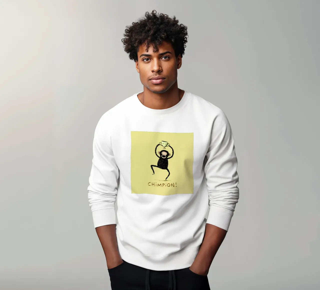 Chimpion Sweatshirt von Sophie Corrigan