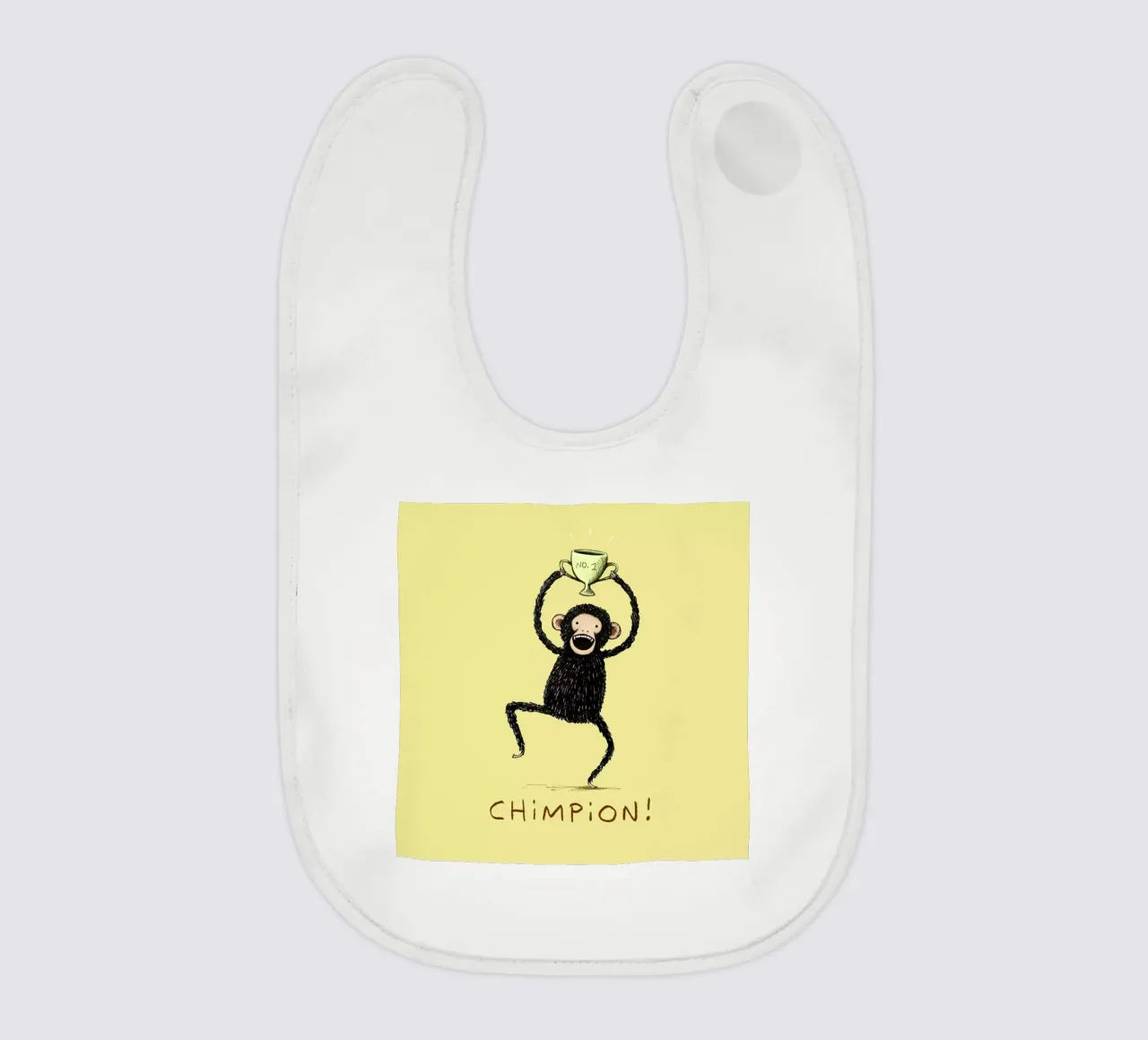 Chimpion bavaglino da Sophie Corrigan