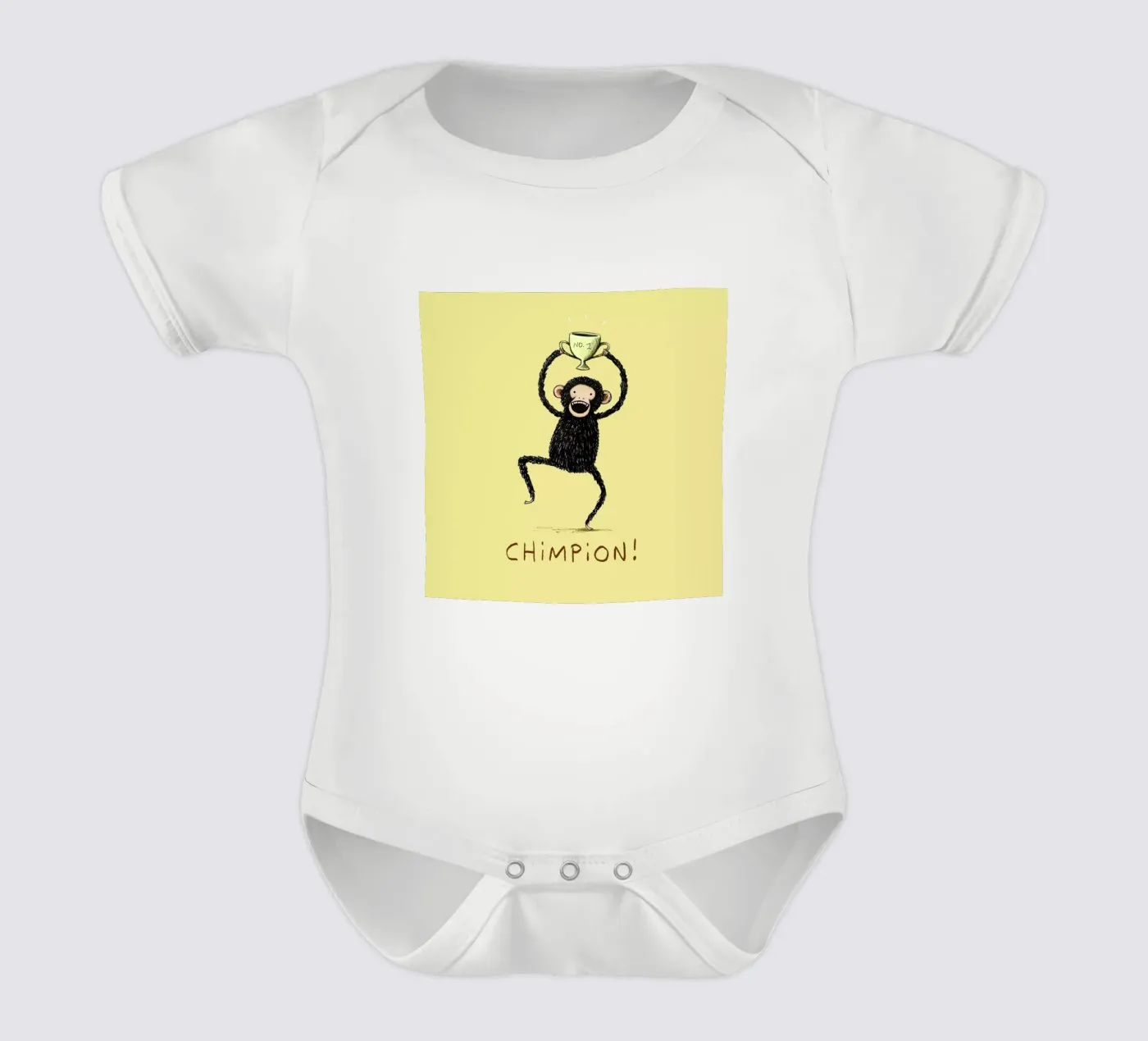 Chimpion body bébé de Sophie Corrigan