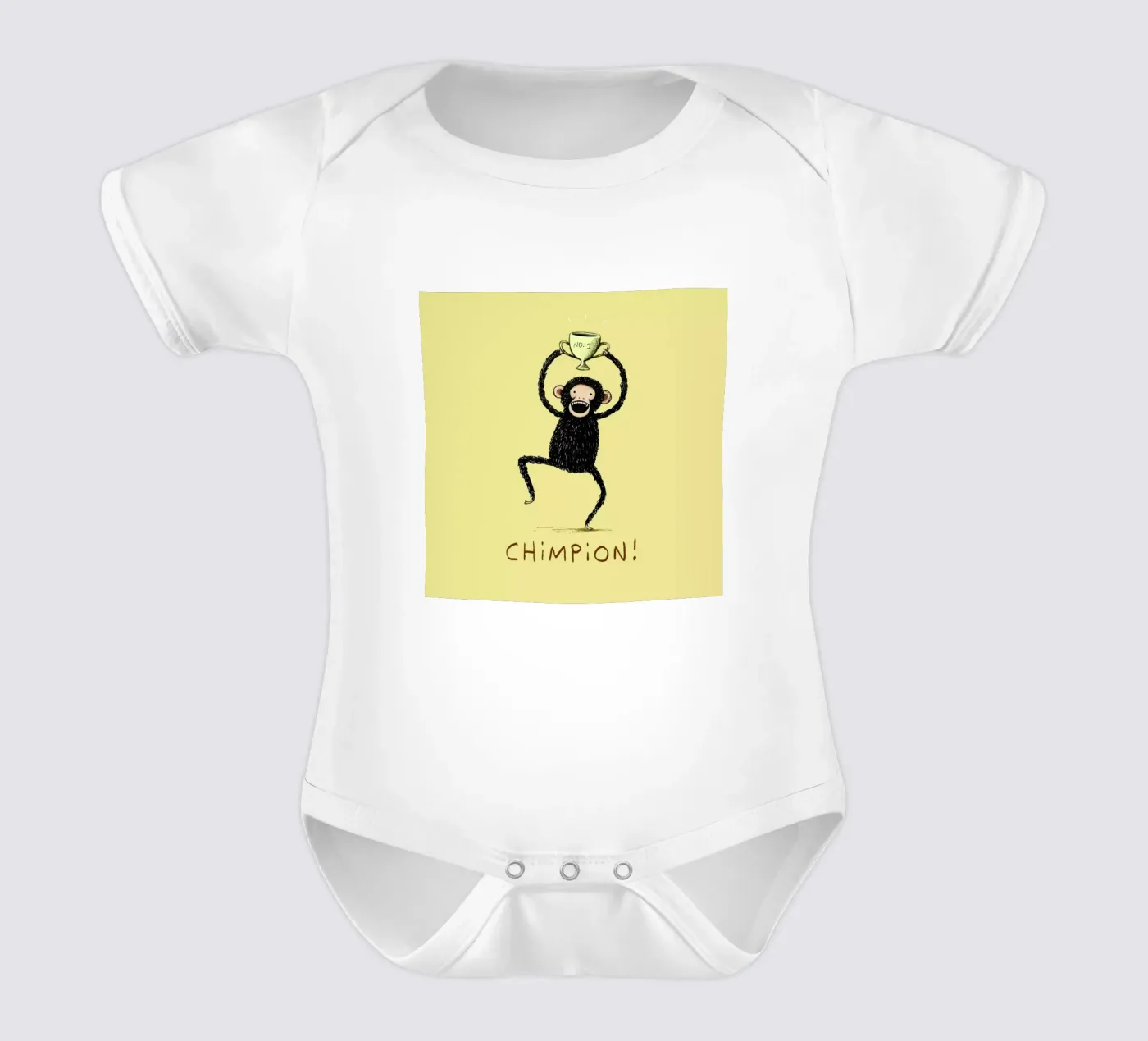 Chimpion body bébé de Sophie Corrigan