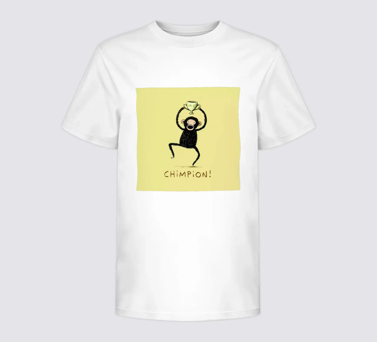 Chimpion t-shirt bambini da Sophie Corrigan