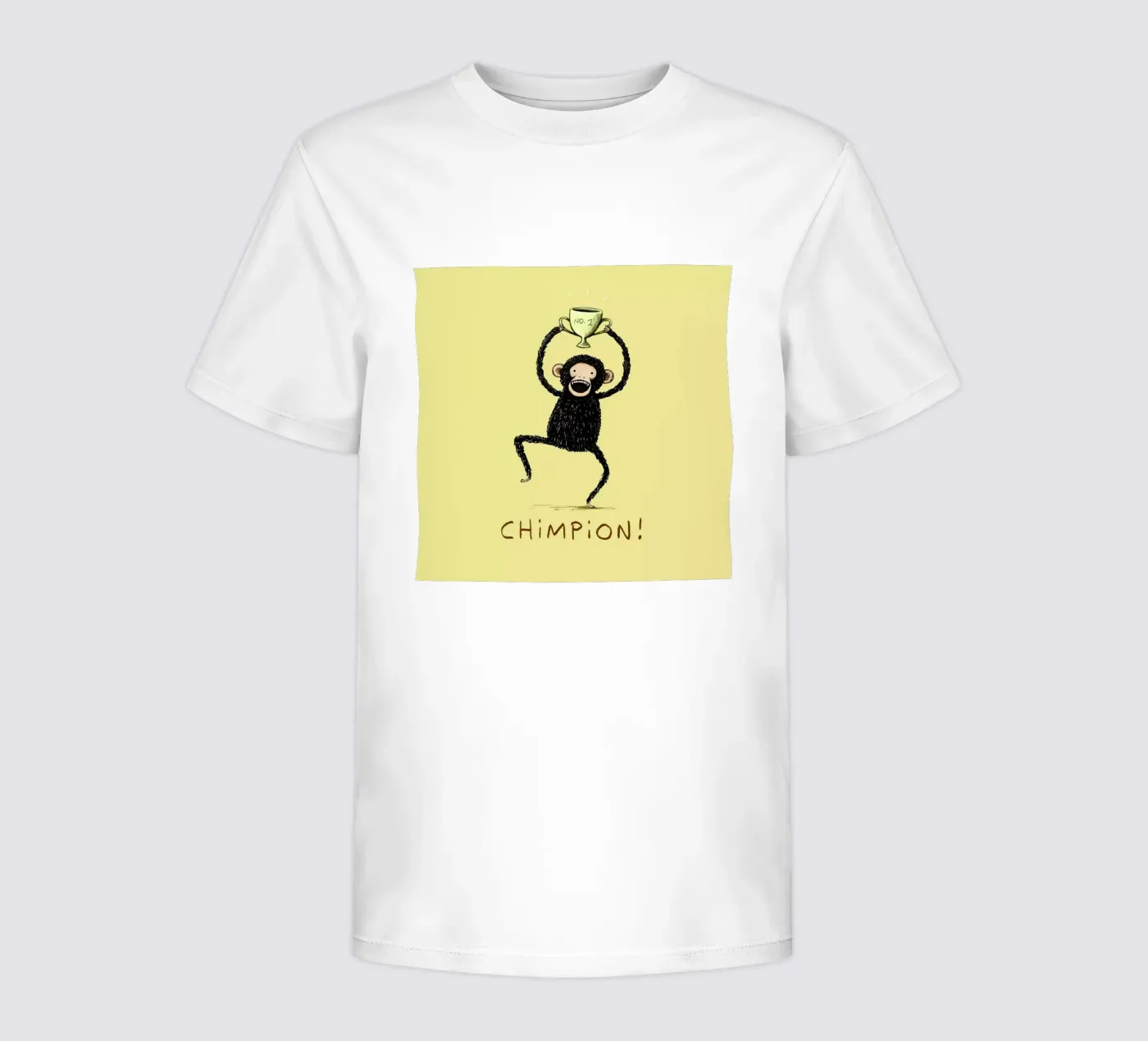 Chimpion t-shirt bambini da Sophie Corrigan