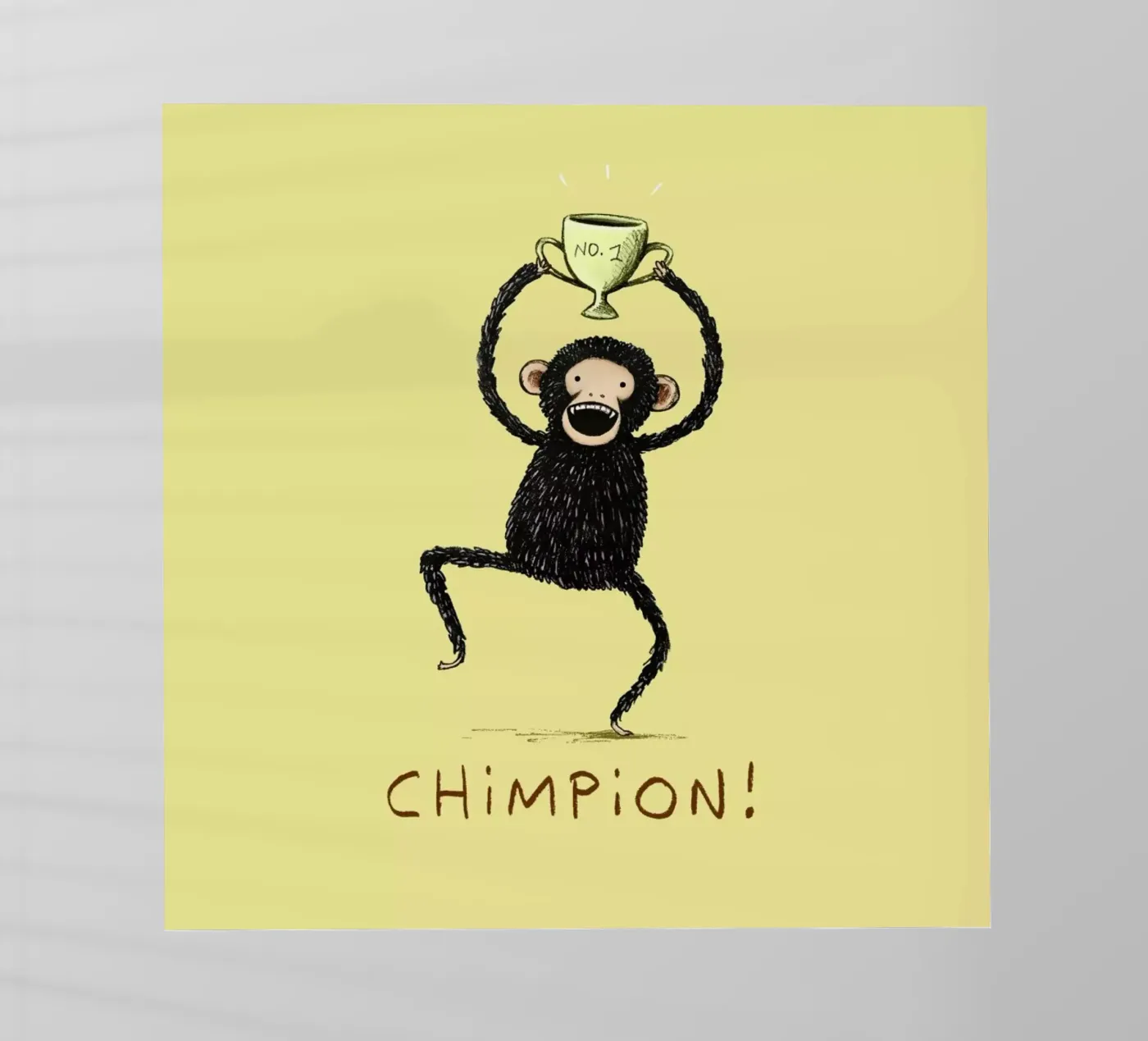 Chimpion pellicola backlit da Sophie Corrigan