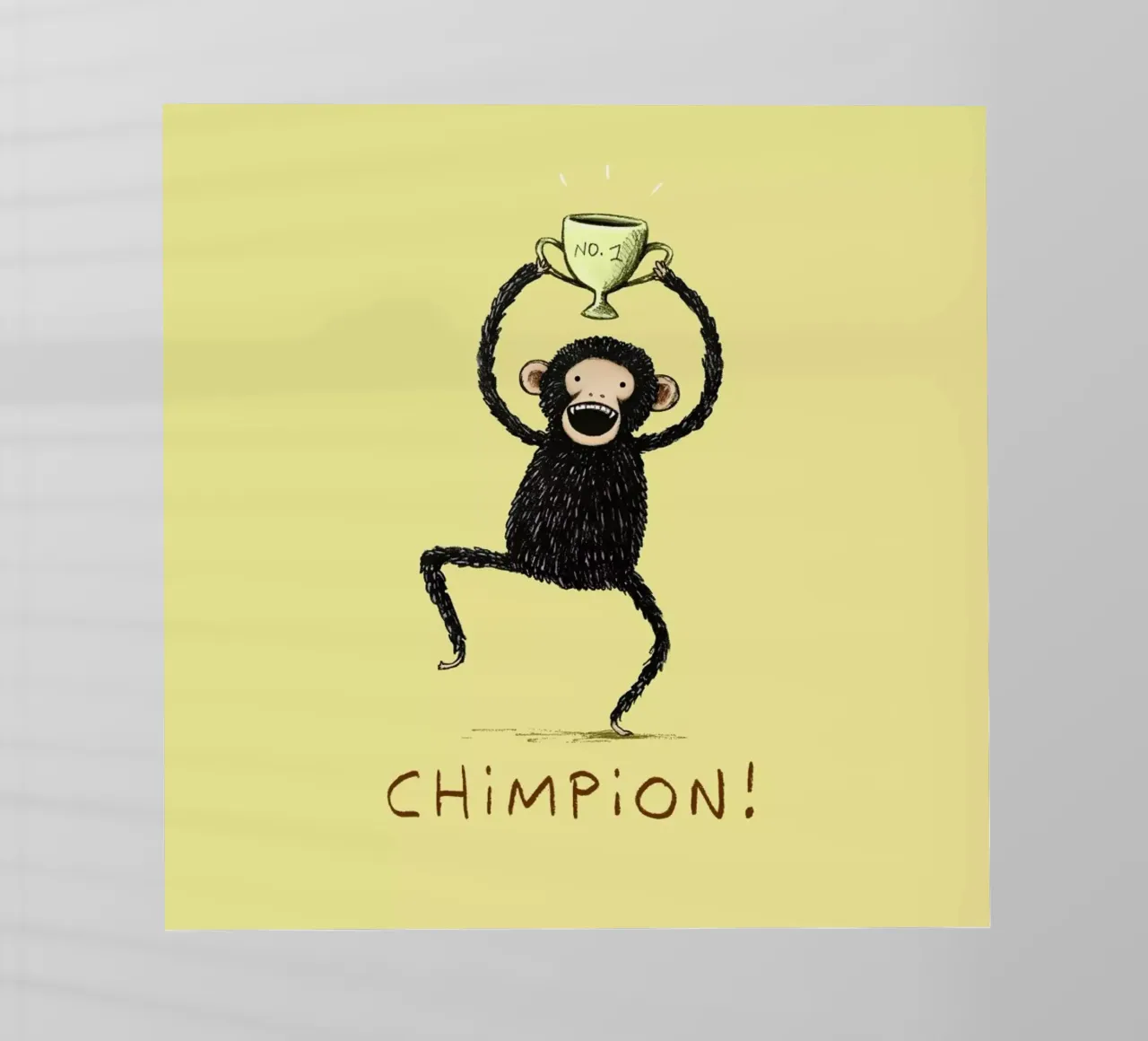 Chimpion pellicola backlit da Sophie Corrigan