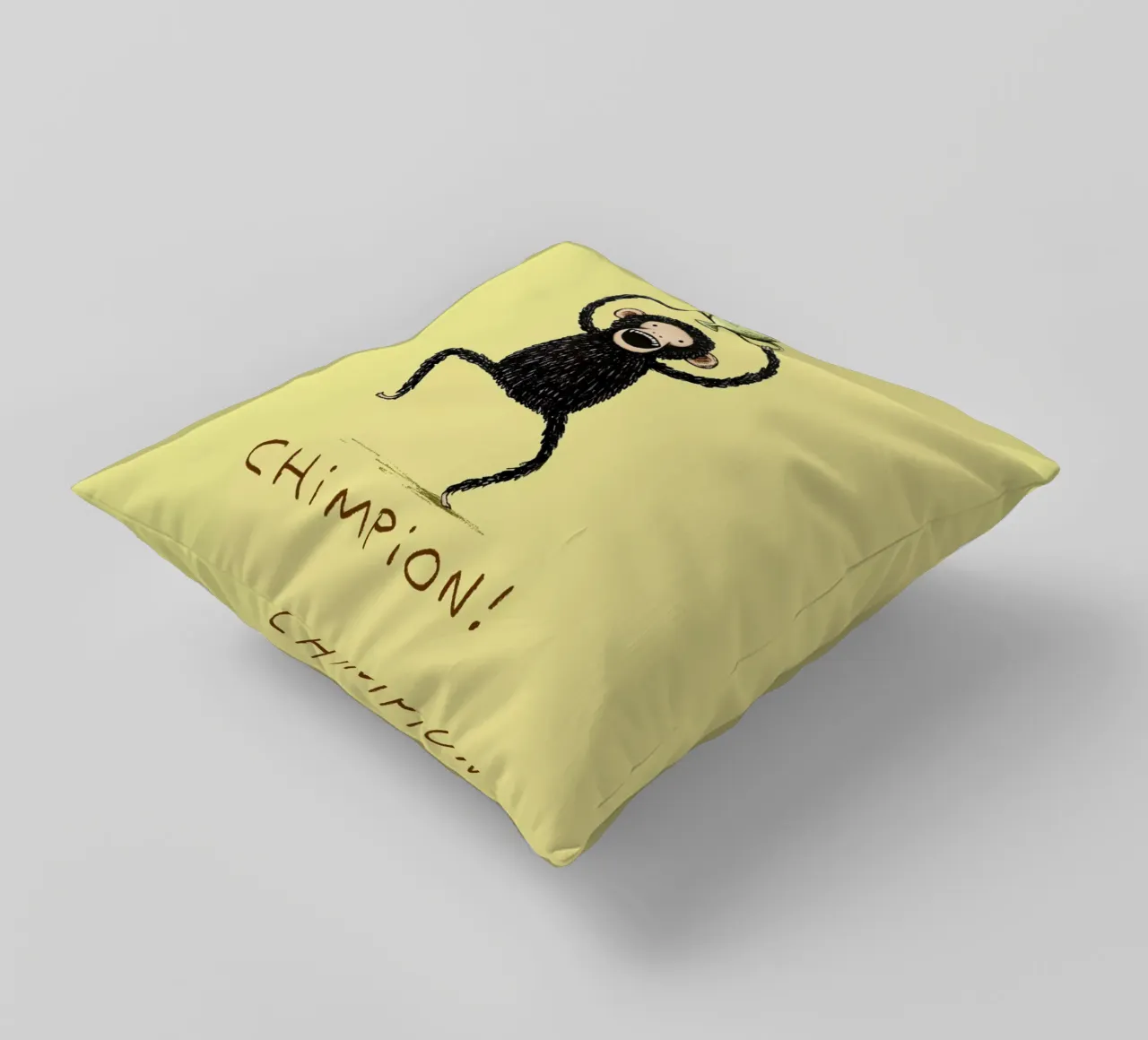 Chimpion cuscino da Sophie Corrigan
