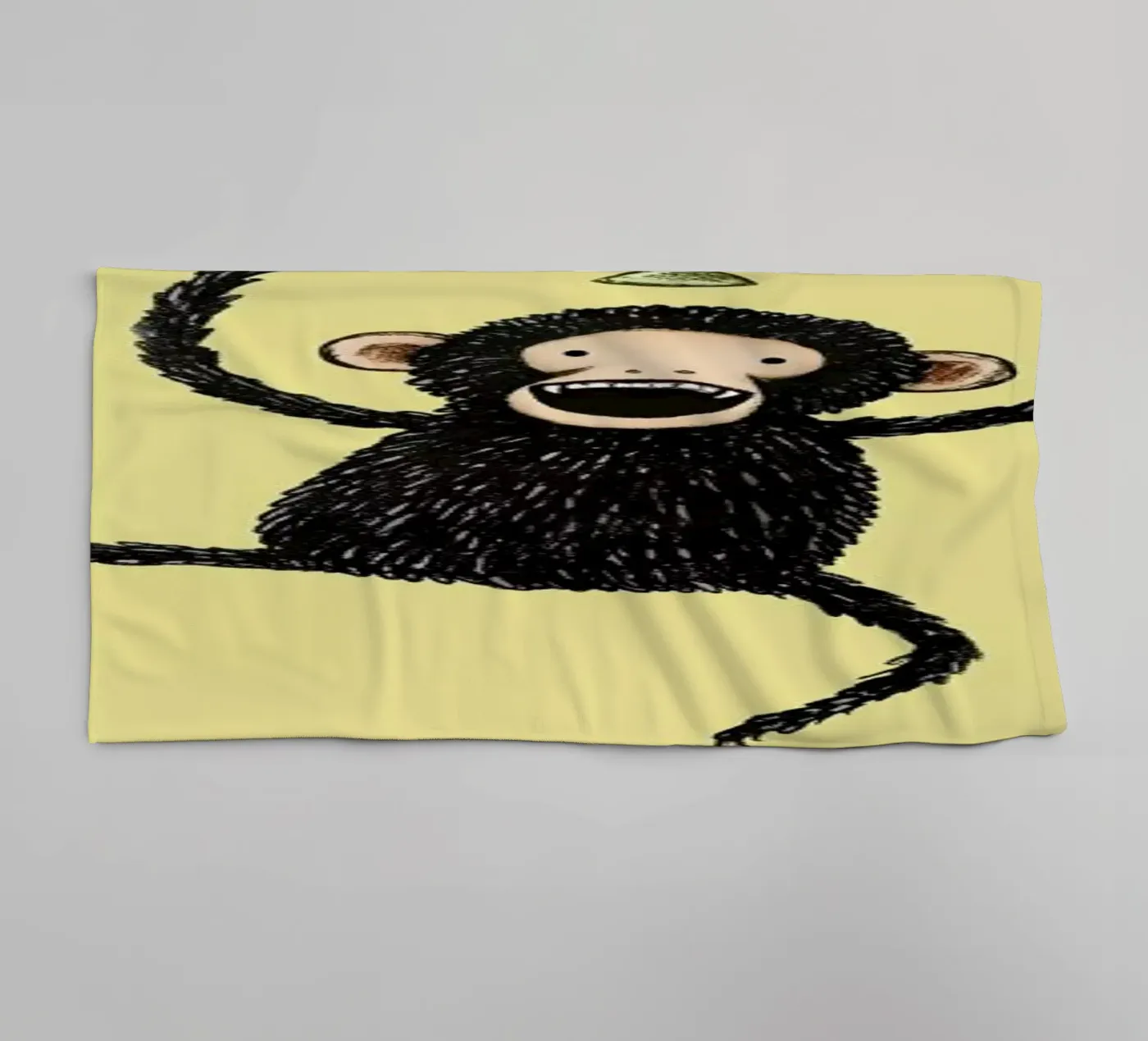 Chimpion badhanddoek van Sophie Corrigan