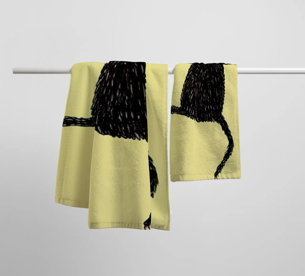 Chimpion towel by Sophie Corrigan