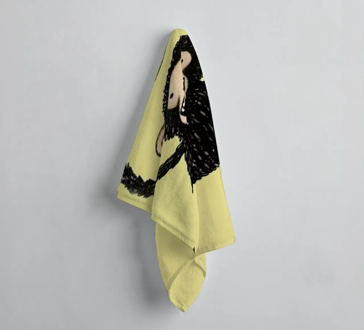 Chimpion towel by Sophie Corrigan