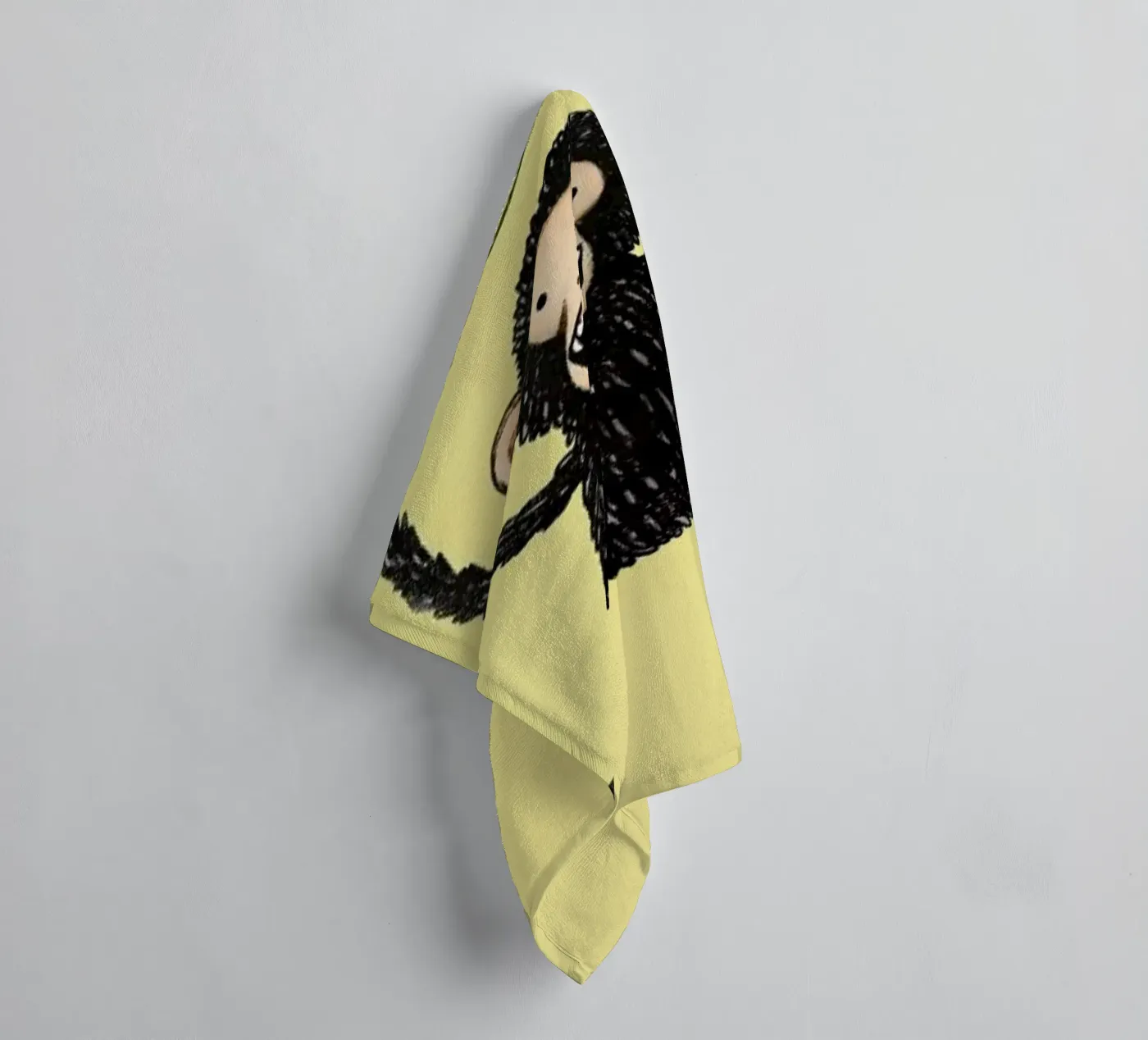 Chimpion badhanddoek van Sophie Corrigan