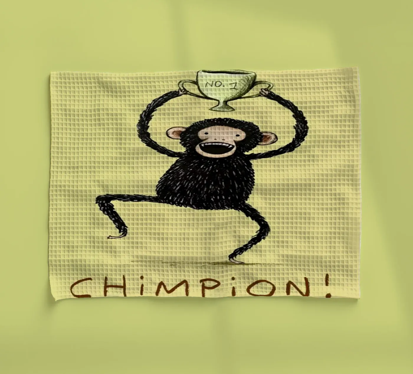 Chimpion torchon de Sophie Corrigan